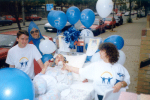 Helyn as the baby